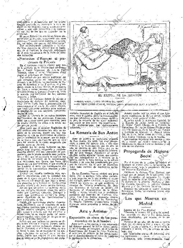 ABC MADRID 18-01-1927 página 21