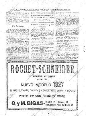 ABC MADRID 18-01-1927 página 22