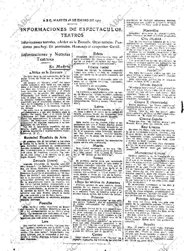 ABC MADRID 18-01-1927 página 34