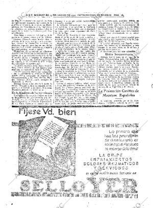 ABC MADRID 19-01-1927 página 16