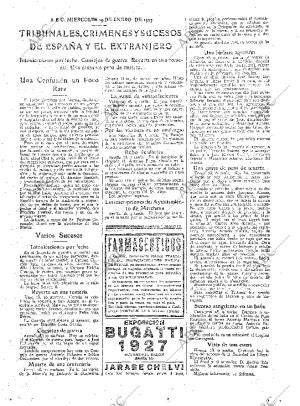 ABC MADRID 19-01-1927 página 19