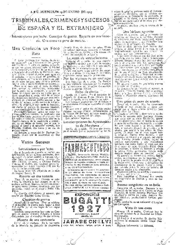 ABC MADRID 19-01-1927 página 19