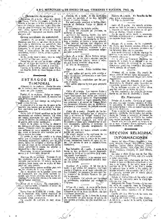 ABC MADRID 19-01-1927 página 20