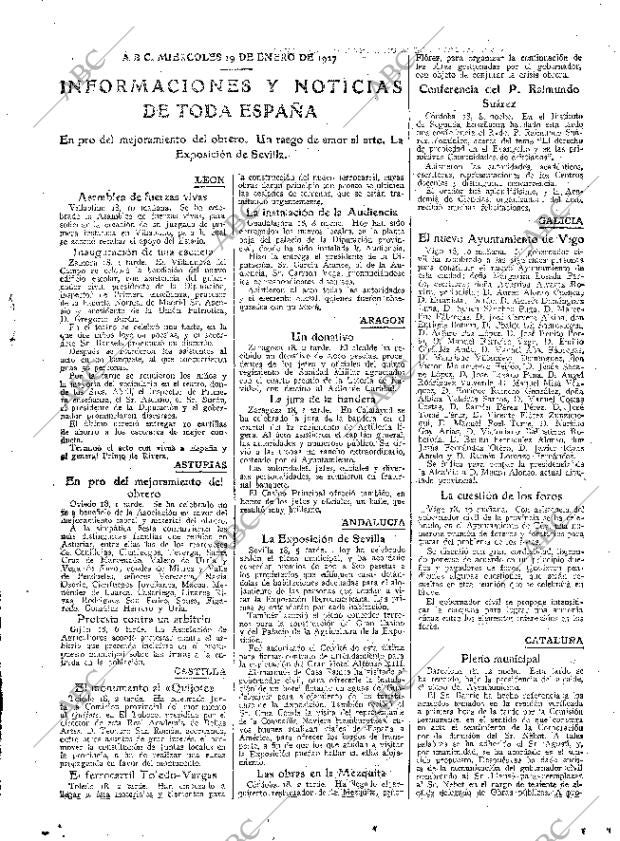 ABC MADRID 19-01-1927 página 23