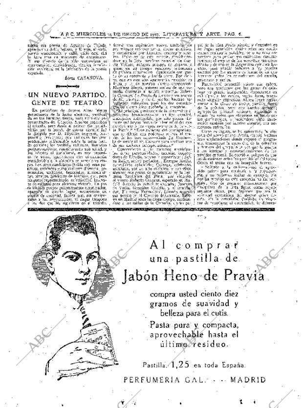 ABC MADRID 19-01-1927 página 6