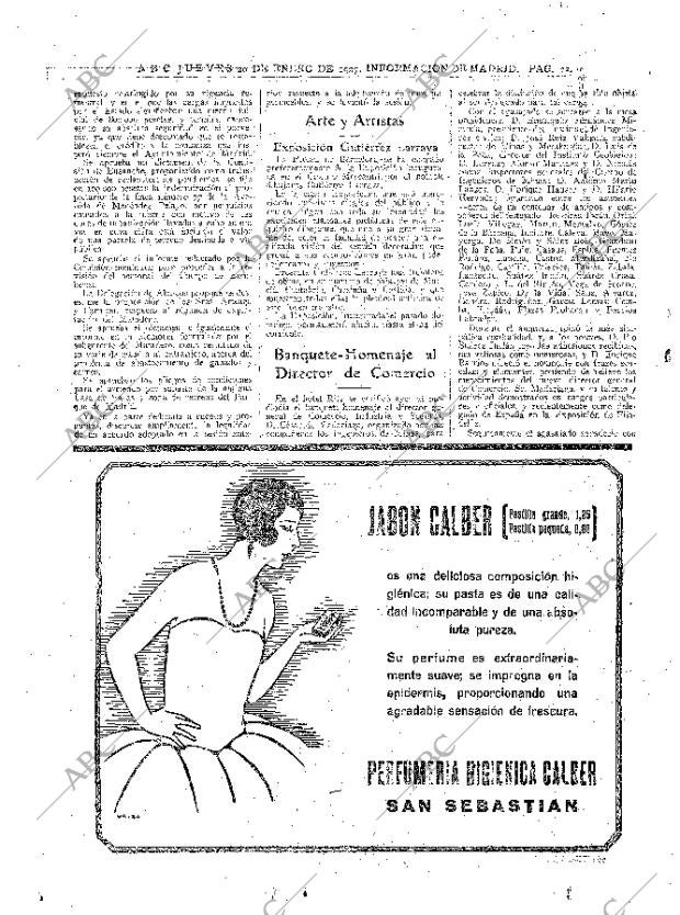 ABC MADRID 20-01-1927 página 22
