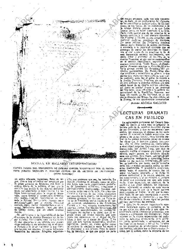 ABC MADRID 20-01-1927 página 4