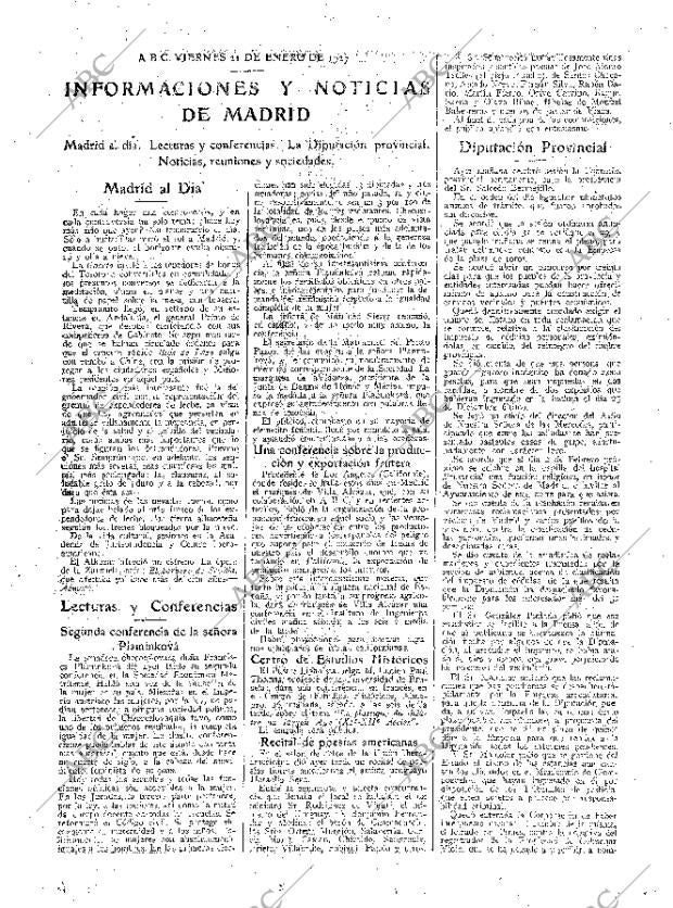 ABC MADRID 21-01-1927 página 17
