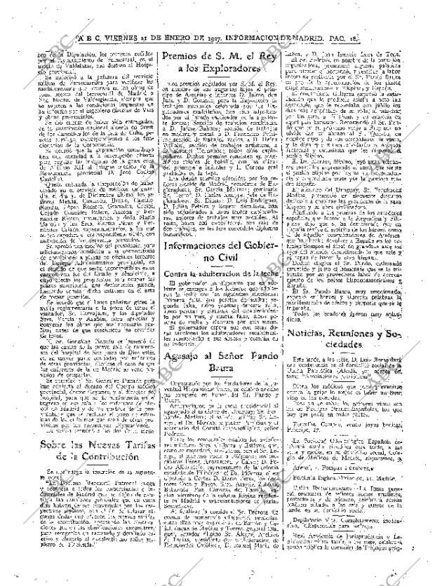 ABC MADRID 21-01-1927 página 18