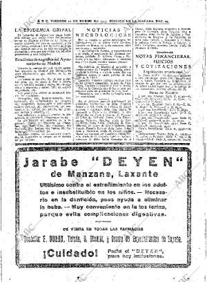 ABC MADRID 21-01-1927 página 22