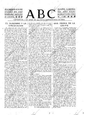 ABC MADRID 21-01-1927 página 3