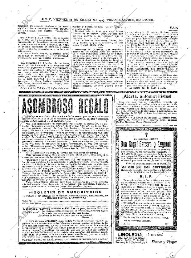 ABC MADRID 21-01-1927 página 30