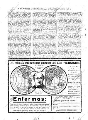 ABC MADRID 21-01-1927 página 6