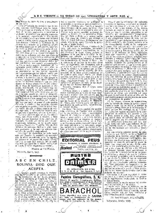 ABC MADRID 21-01-1927 página 9
