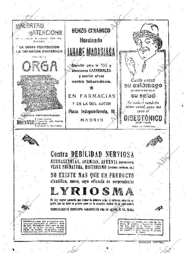 ABC MADRID 22-01-1927 página 22