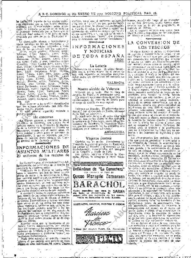 ABC MADRID 23-01-1927 página 12