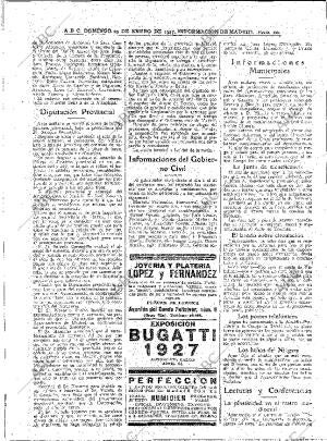 ABC MADRID 23-01-1927 página 14