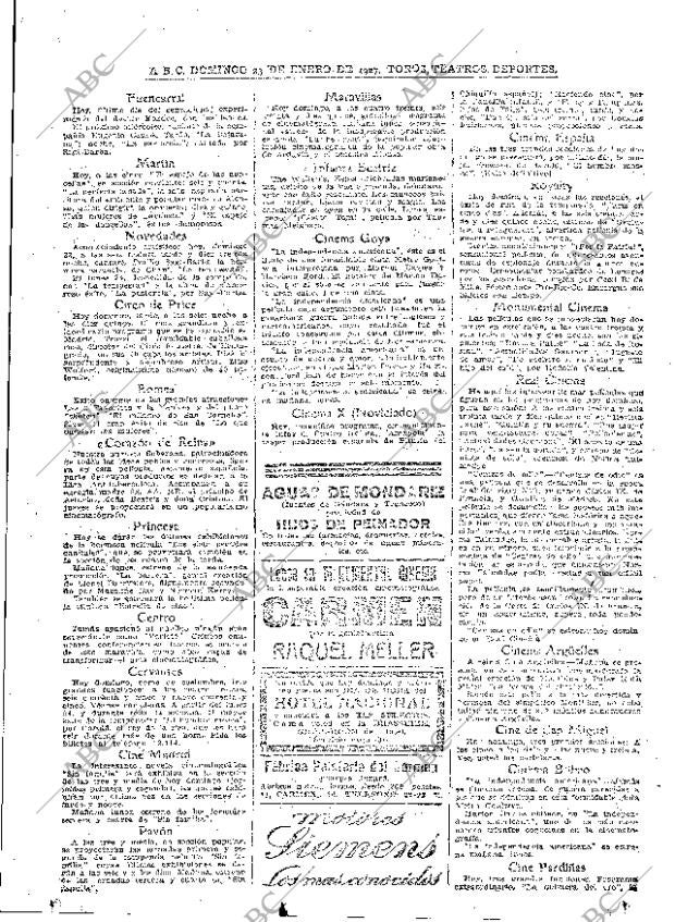 ABC MADRID 23-01-1927 página 29