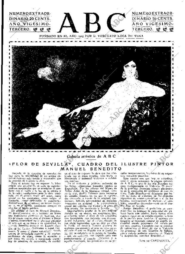ABC MADRID 23-01-1927 página 3