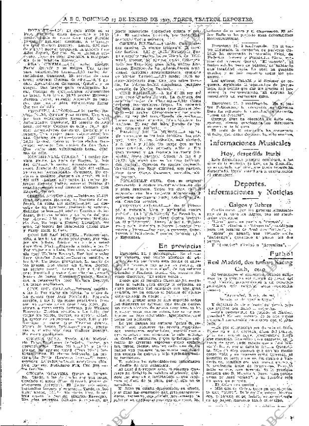 ABC MADRID 23-01-1927 página 31