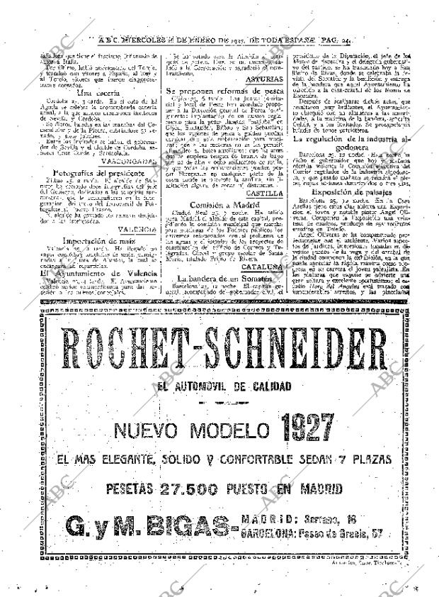 ABC MADRID 26-01-1927 página 24