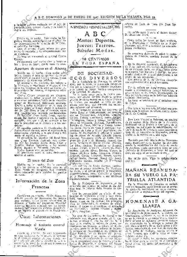 ABC MADRID 30-01-1927 página 33