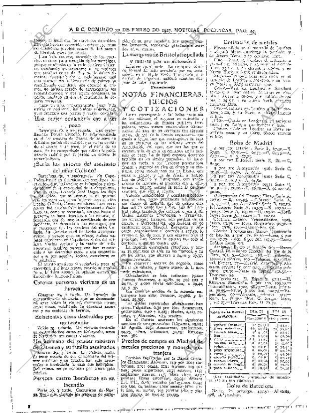 ABC MADRID 30-01-1927 página 44