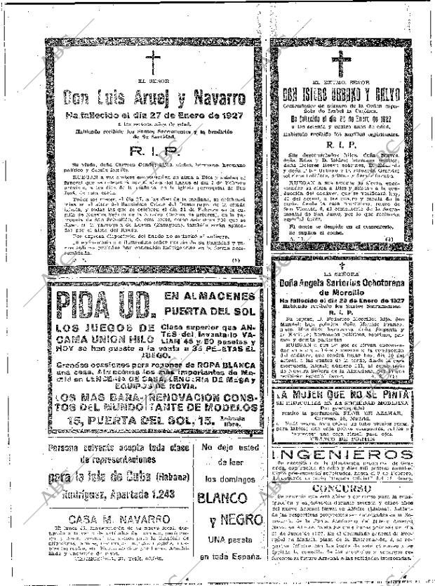 ABC MADRID 30-01-1927 página 62