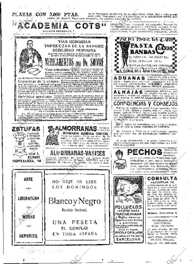 ABC MADRID 30-01-1927 página 63