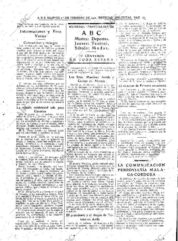 ABC MADRID 01-02-1927 página 17