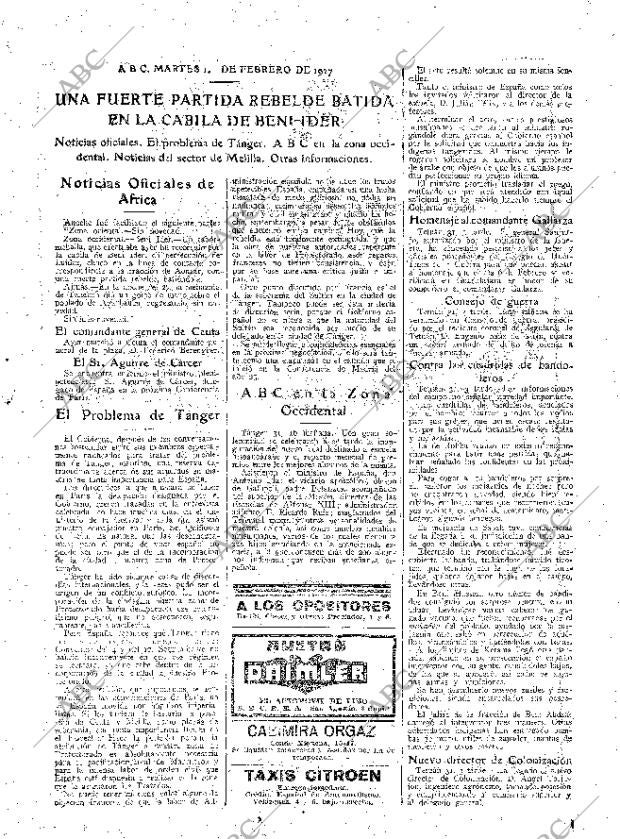 ABC MADRID 01-02-1927 página 19