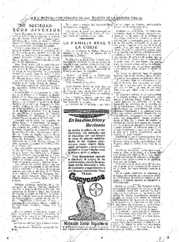 ABC MADRID 01-02-1927 página 25