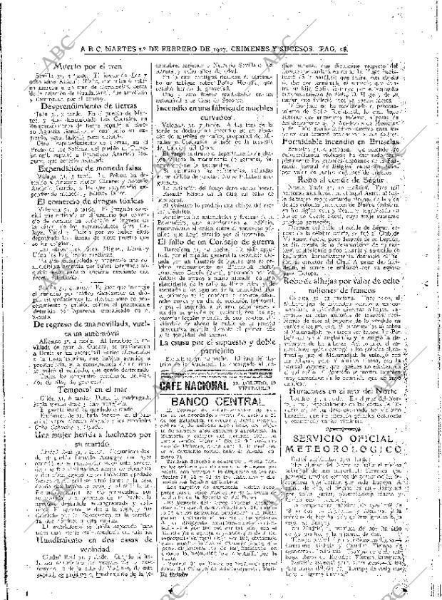 ABC MADRID 01-02-1927 página 28