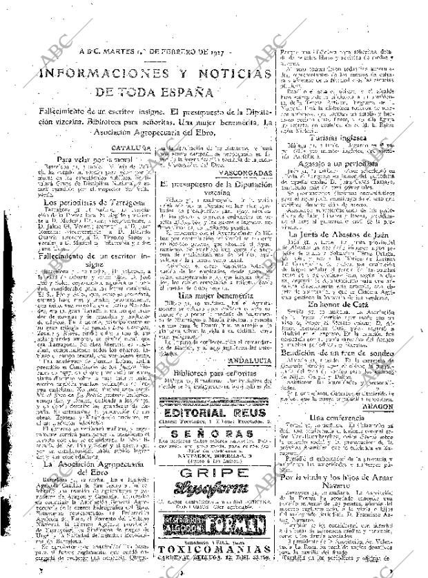 ABC MADRID 01-02-1927 página 29