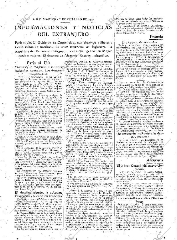ABC MADRID 01-02-1927 página 31