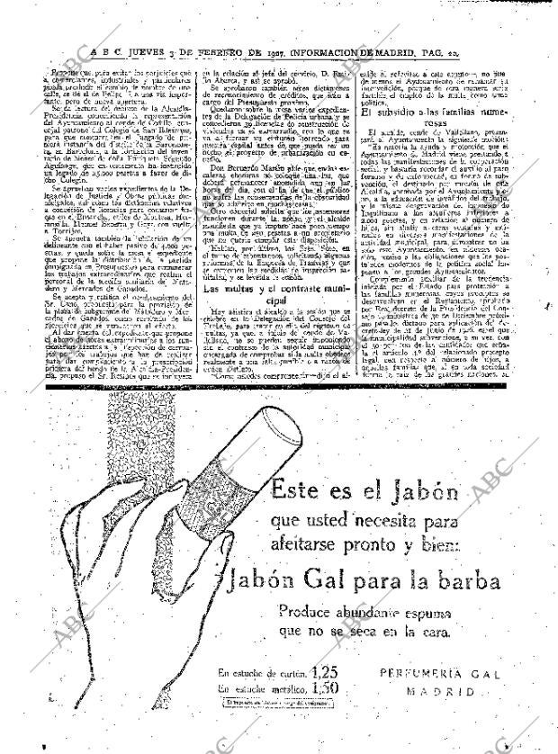 ABC MADRID 03-02-1927 página 20