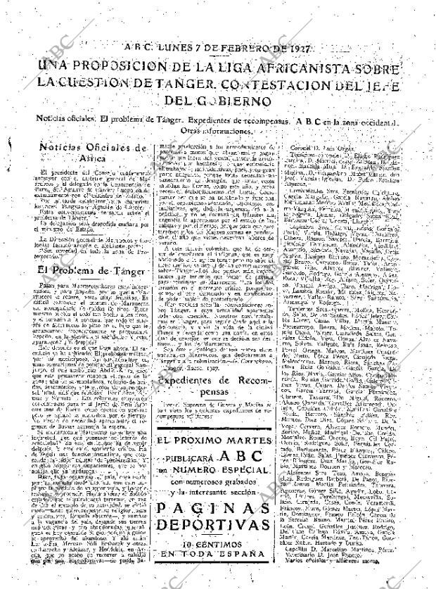 ABC MADRID 07-02-1927 página 15