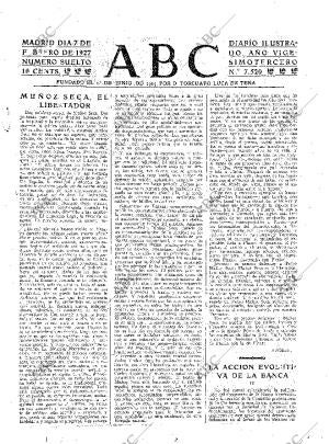 ABC MADRID 07-02-1927 página 3