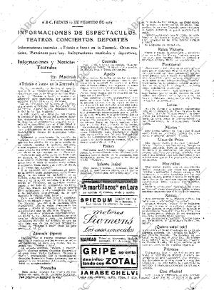 ABC MADRID 10-02-1927 página 32