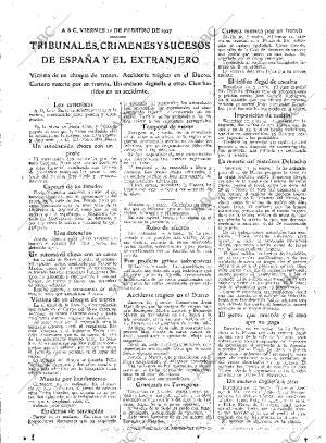 ABC MADRID 11-02-1927 página 23