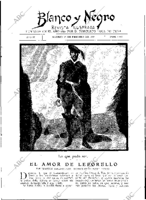 BLANCO Y NEGRO MADRID 13-02-1927 página 3