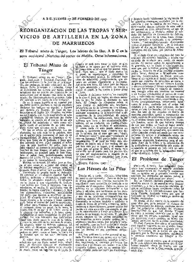ABC MADRID 17-02-1927 página 19