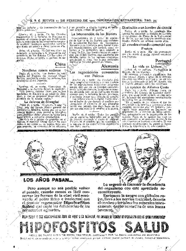 ABC MADRID 17-02-1927 página 34