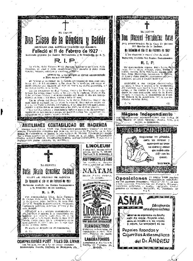 ABC MADRID 18-02-1927 página 33