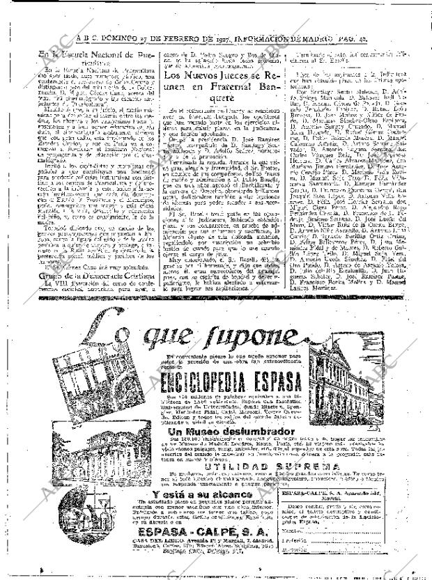 ABC MADRID 27-02-1927 página 40