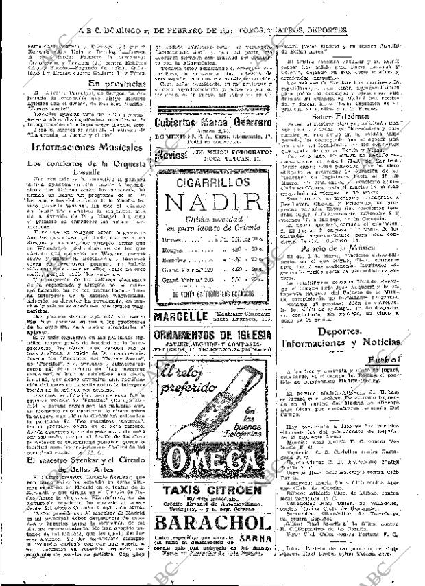 ABC MADRID 27-02-1927 página 55