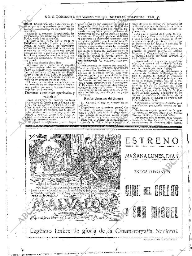 ABC MADRID 06-03-1927 página 36