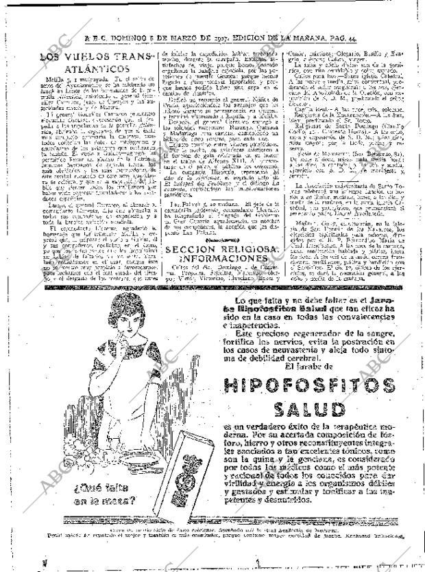 ABC MADRID 06-03-1927 página 44