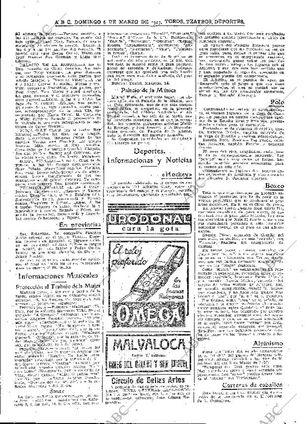 ABC MADRID 06-03-1927 página 55