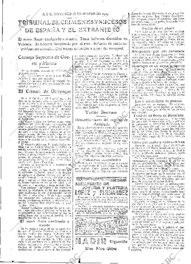 ABC MADRID 13-03-1927 página 47